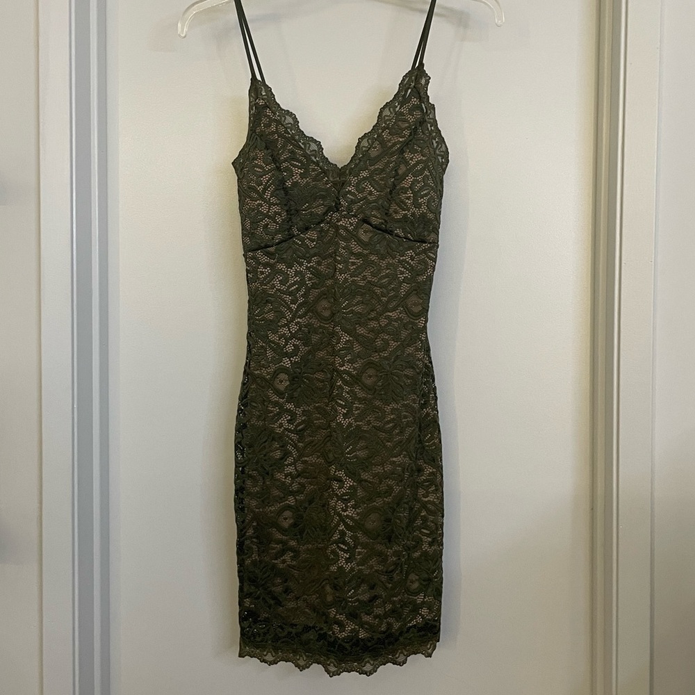 Short Green Dress